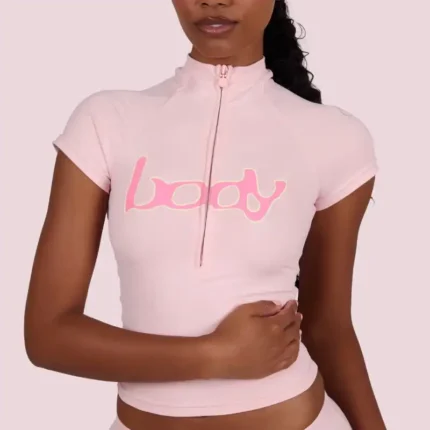 Body By Raven Pink Body Basics 2.0 Raglan