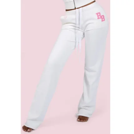 Body By Raven White Body University 2.0 Sweatpants